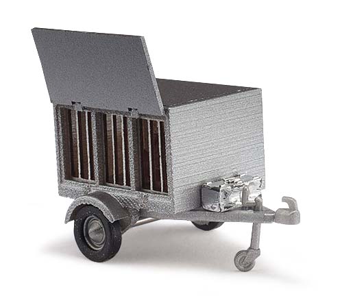 Hunde-Anhänger mit Hund 