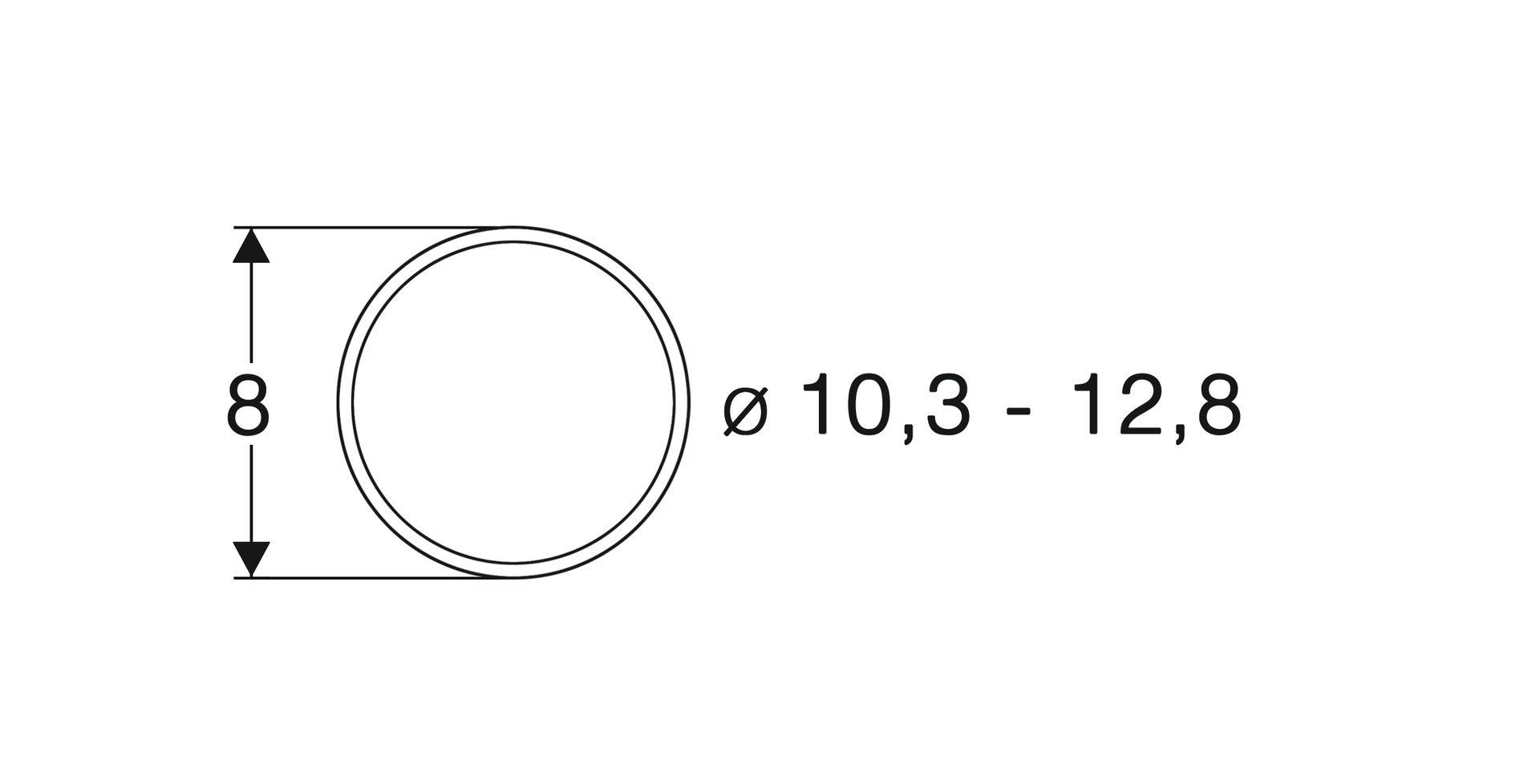 Haftreifen 10 Stk. 1 