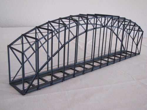 H0 Hohe Bogenbrücke 40cm, ein gleisig