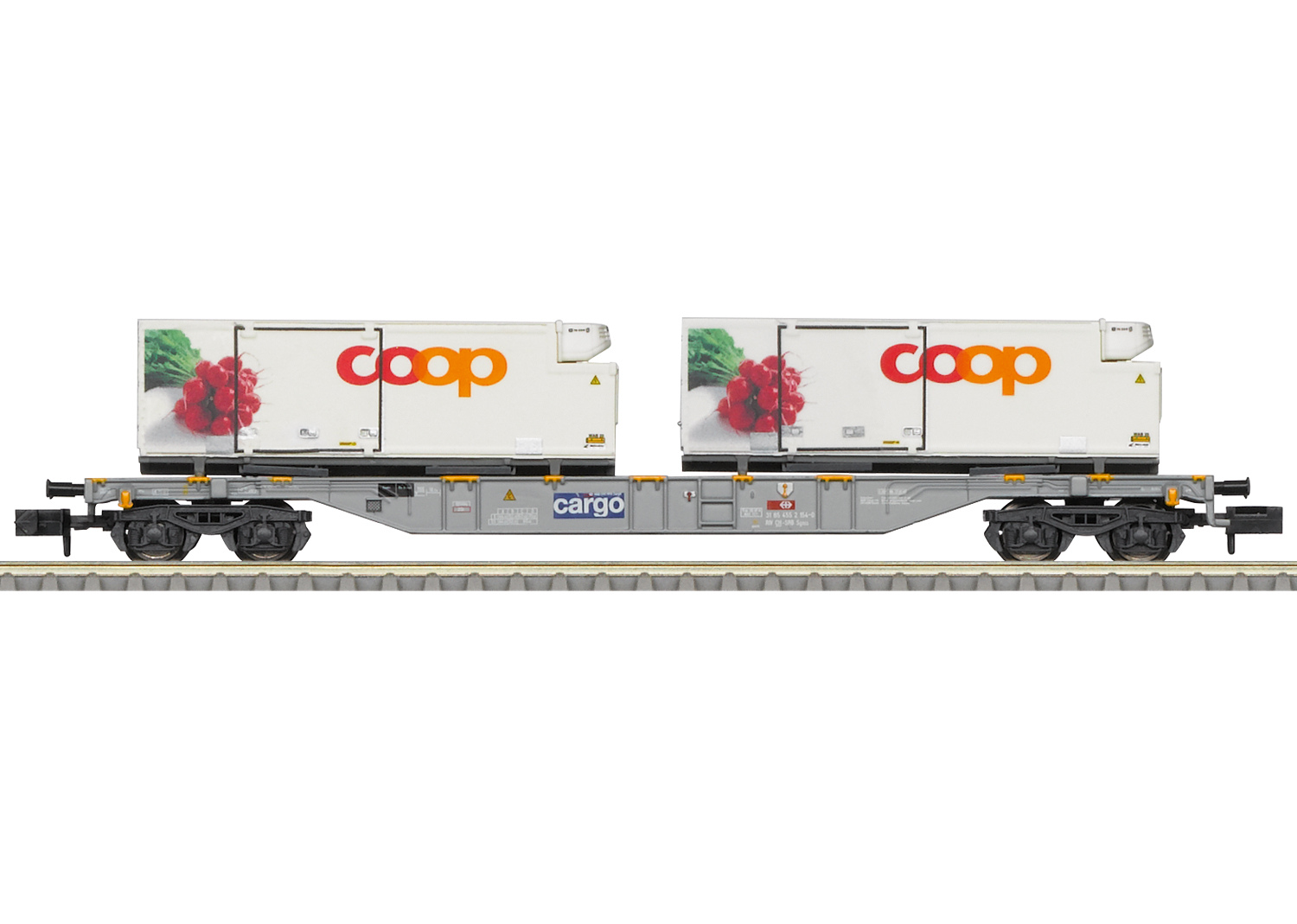Cont.tragw.Lebensmitteltransp Containertragwagen coop®