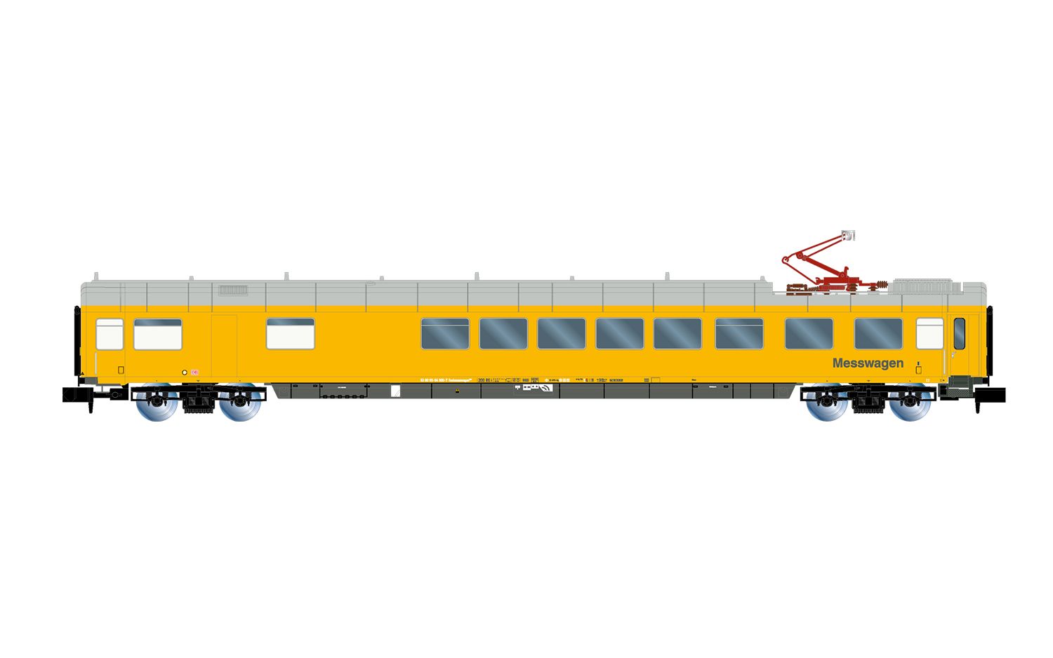 DB AG, Funkmesswagen, in gelb 