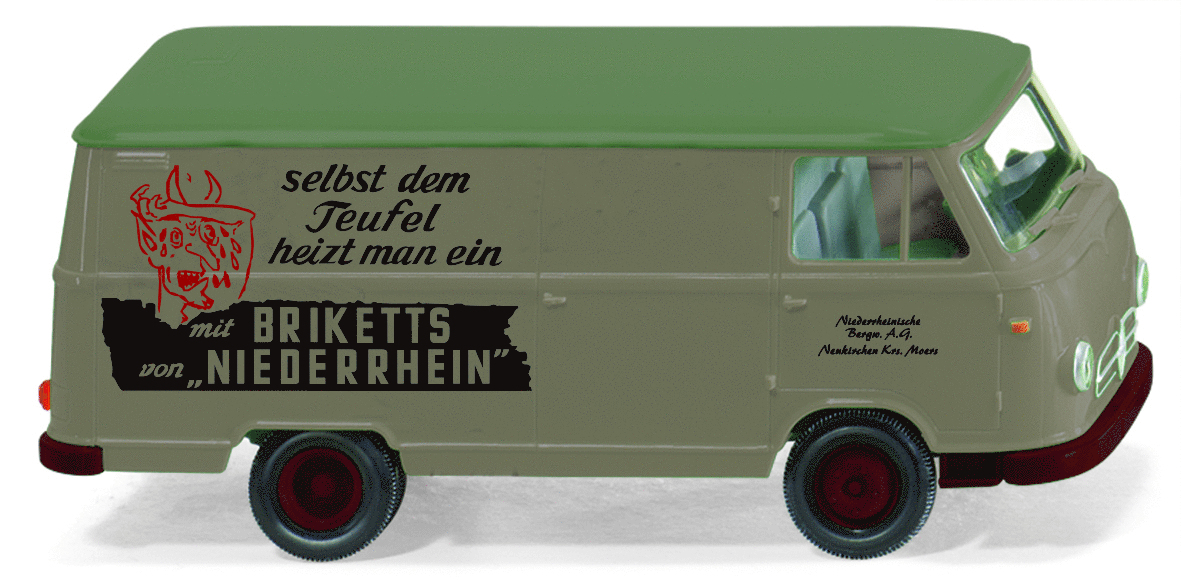 Borgward Kastenwagen "Niederr heinische Bergw.A.G." *Eurotrain exclusiv*
