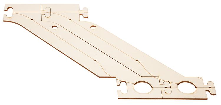 H0 Laser-Street Parkharfe Erg änzung