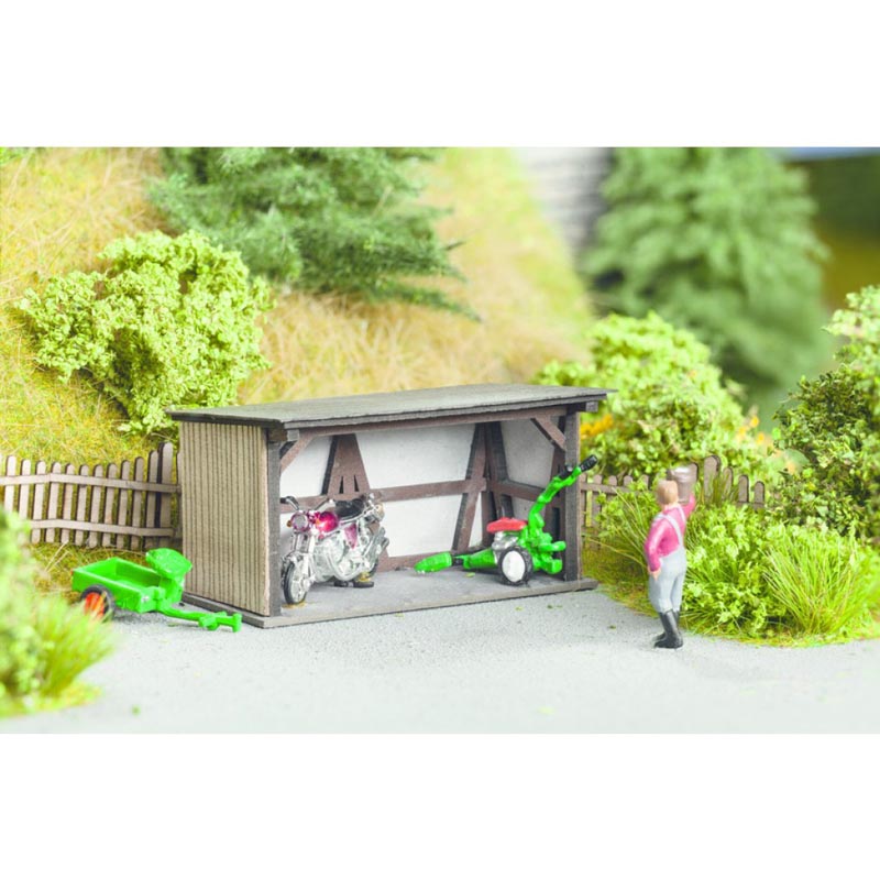 Laser-Cut Kleiner Unterstand 