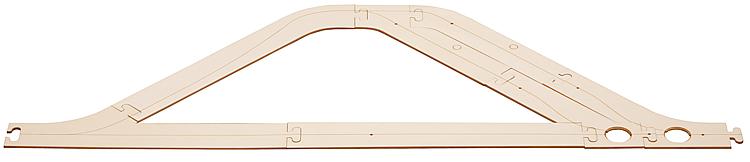 H0 Laser-Street Parkharfe Bas is