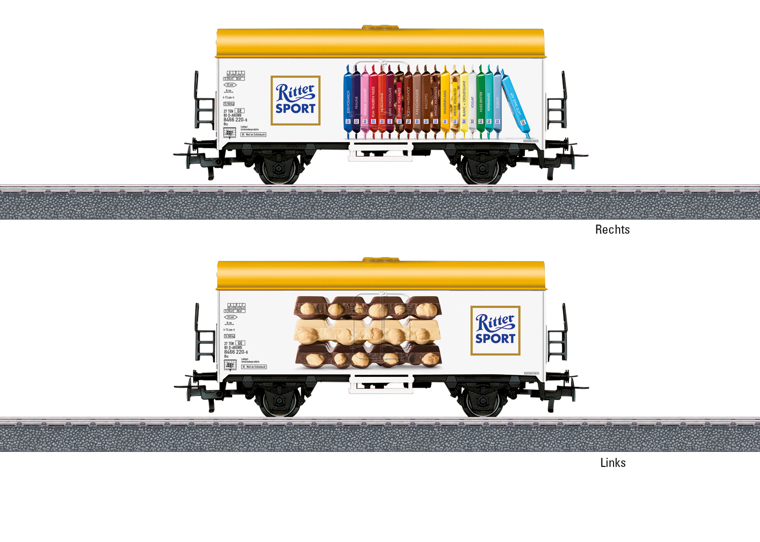 Kühlwagen Ritter Sport Märklin Start up - Kühlwagen
