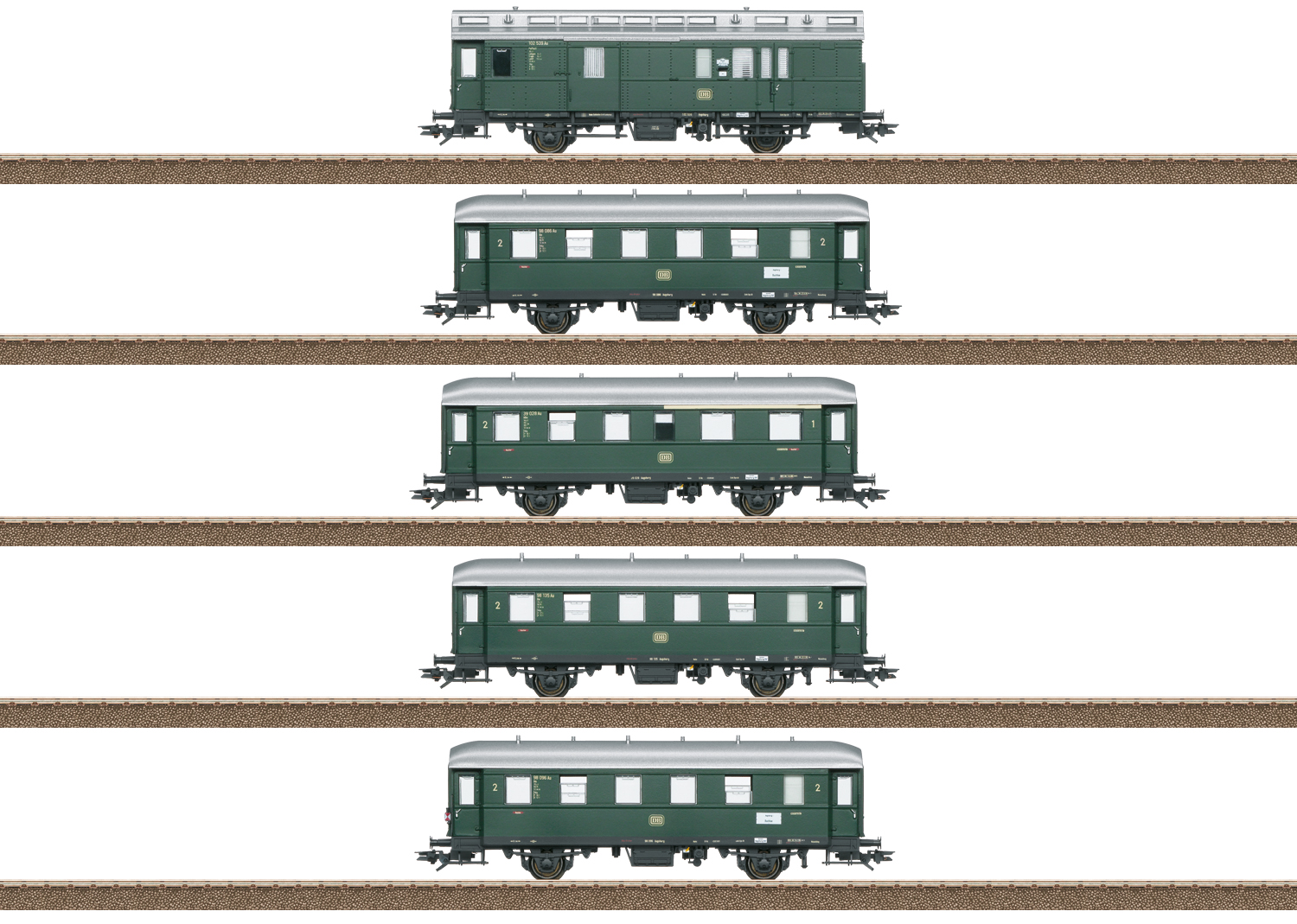 Reisezugwagen-Set DB Reisezugwagen-Set