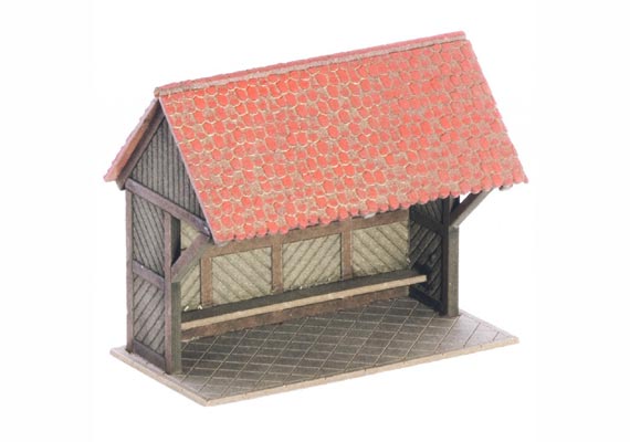 Laser-Cut Bushaltestelle 