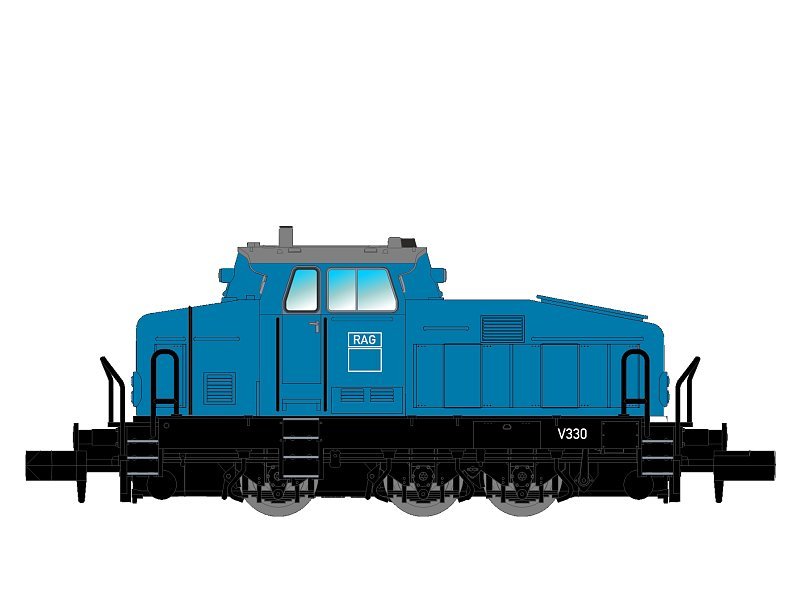 Rangierdiesellok DHG 500 C 