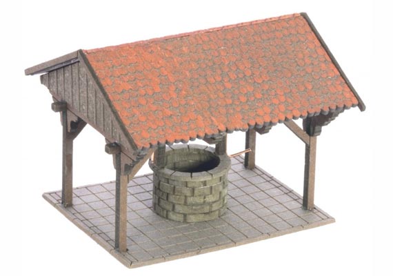 Laser-Cut Brunnen 