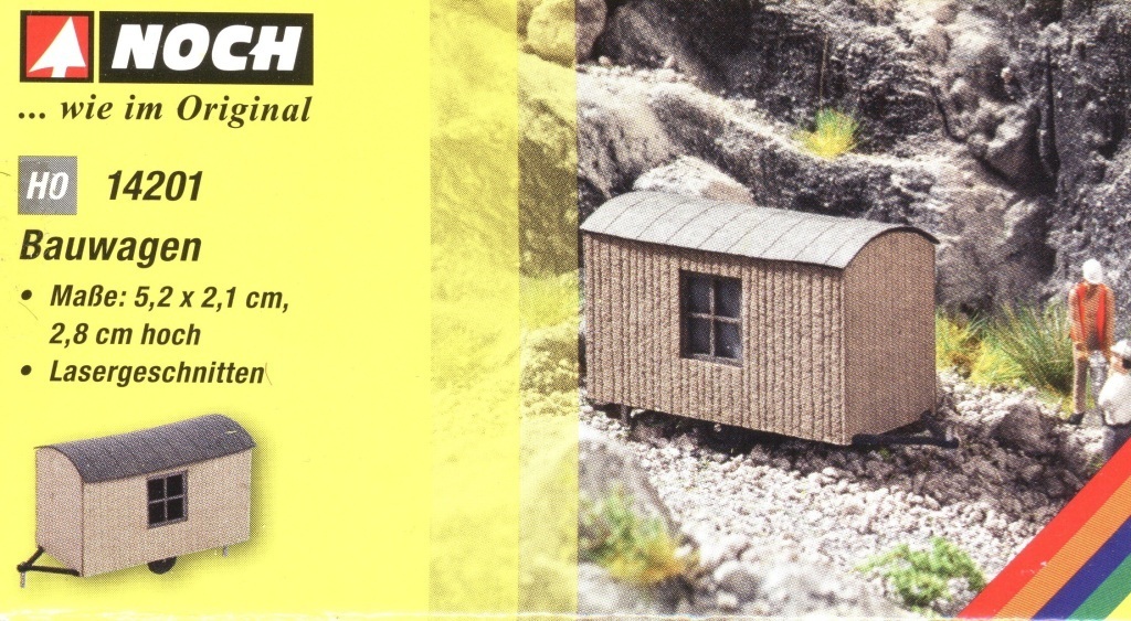 Laser-Cut Bauwagen 