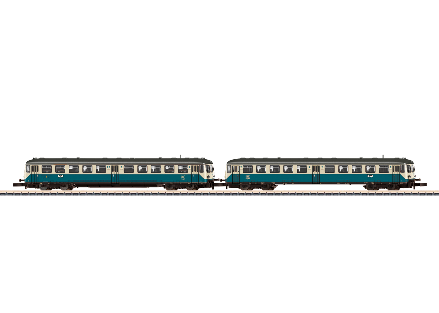 Akku-Triebw.ETA+ESA 515 DB Akkutriebwagen BR 515 mit Steuerwagen BR 815