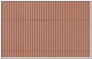 H0/TT Trapezblech rotbraun , 2 Dekorplatten je 10 x 20cm