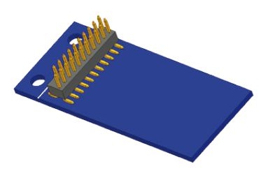 Adapterplatine 21MTC fuer 8 v 