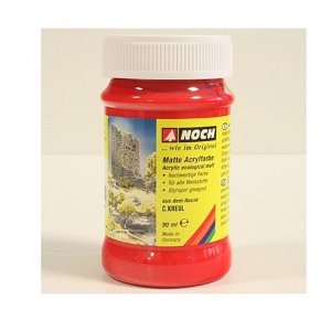 Acrylfarbe rot 