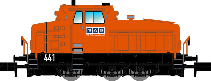 Rangierdiesellok DHG 500 C 