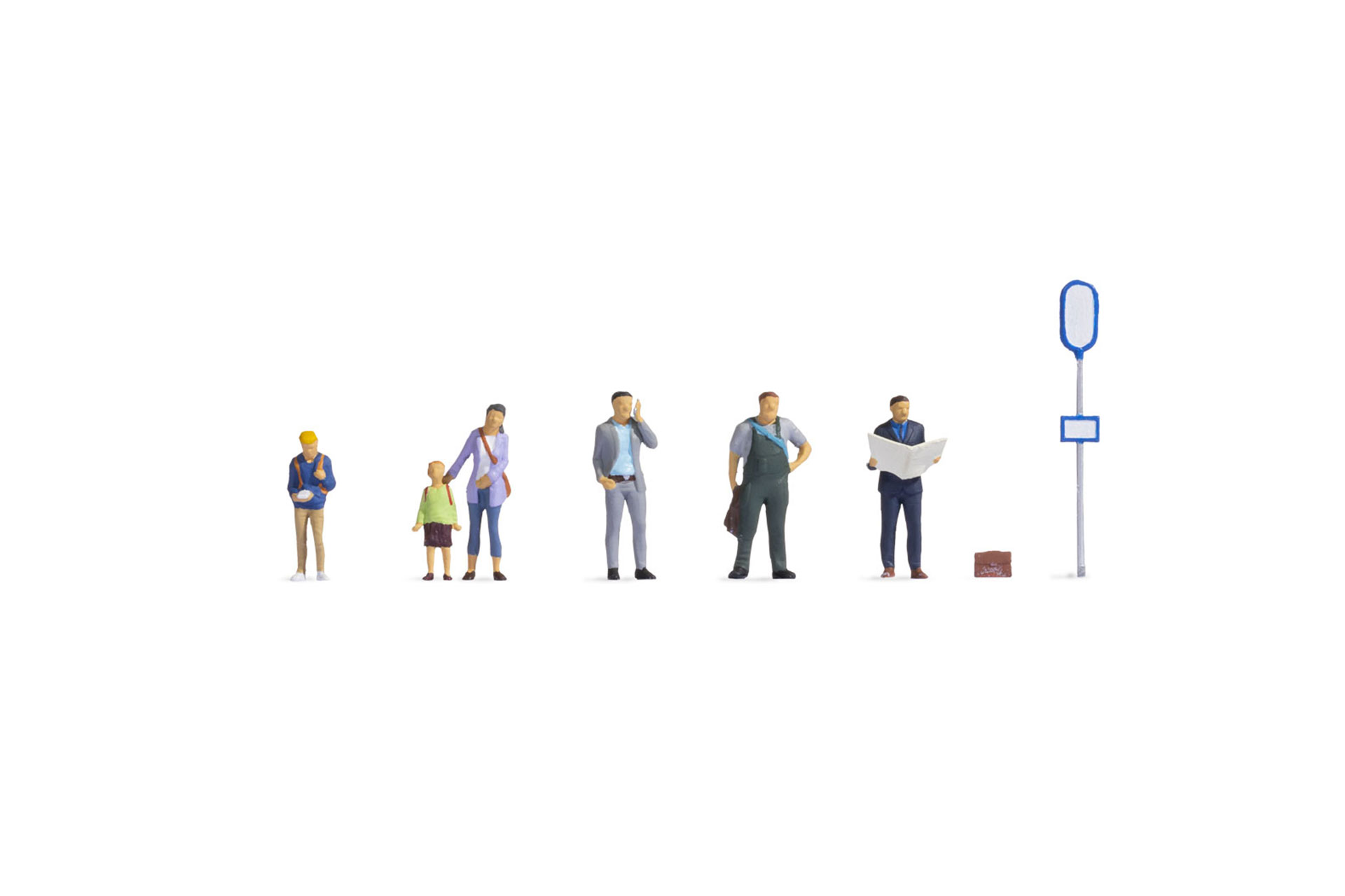 H0 An der Bushaltestelle 