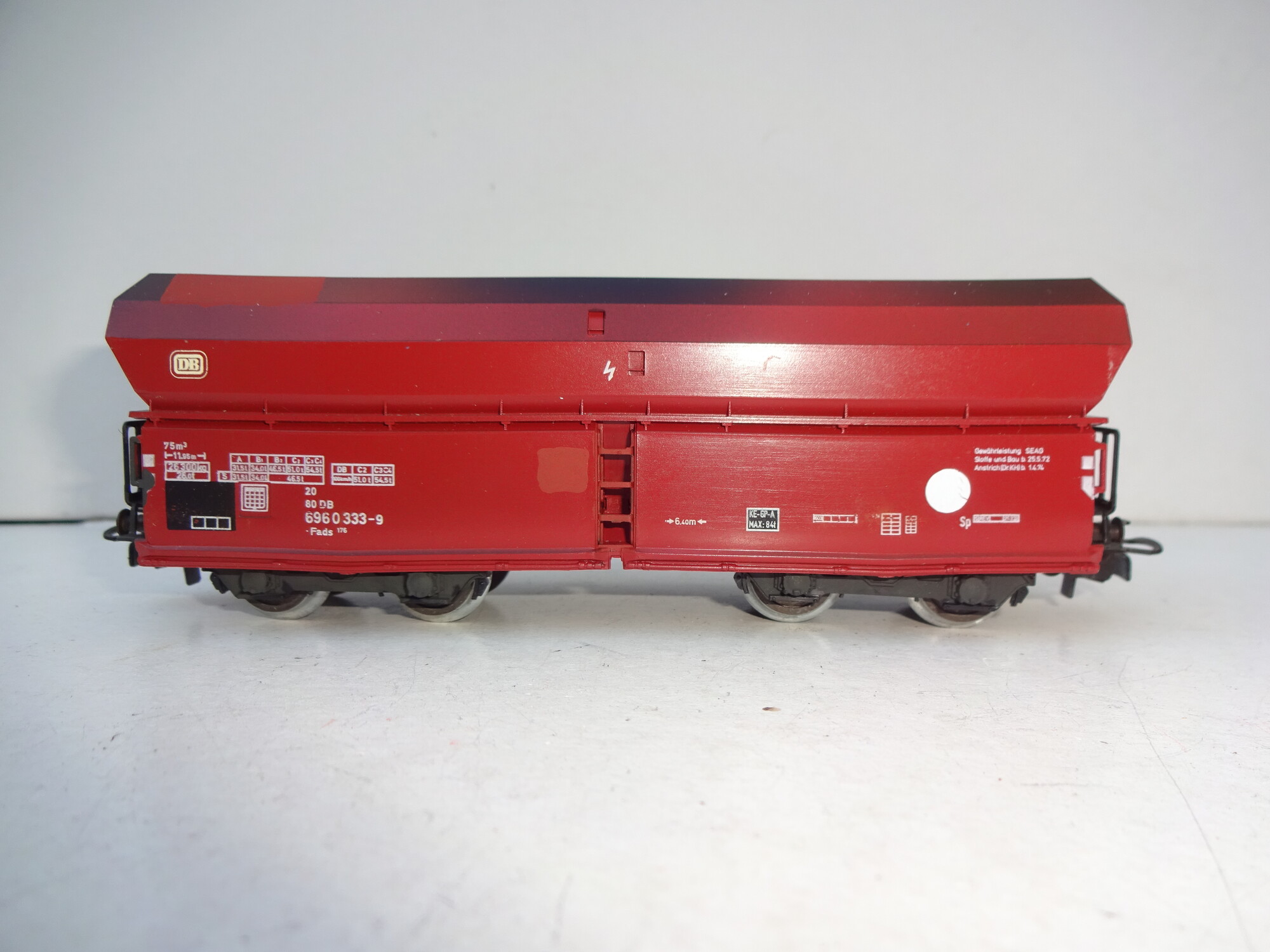Märklin H0 DB Selbstentladewa gen Erz IIId