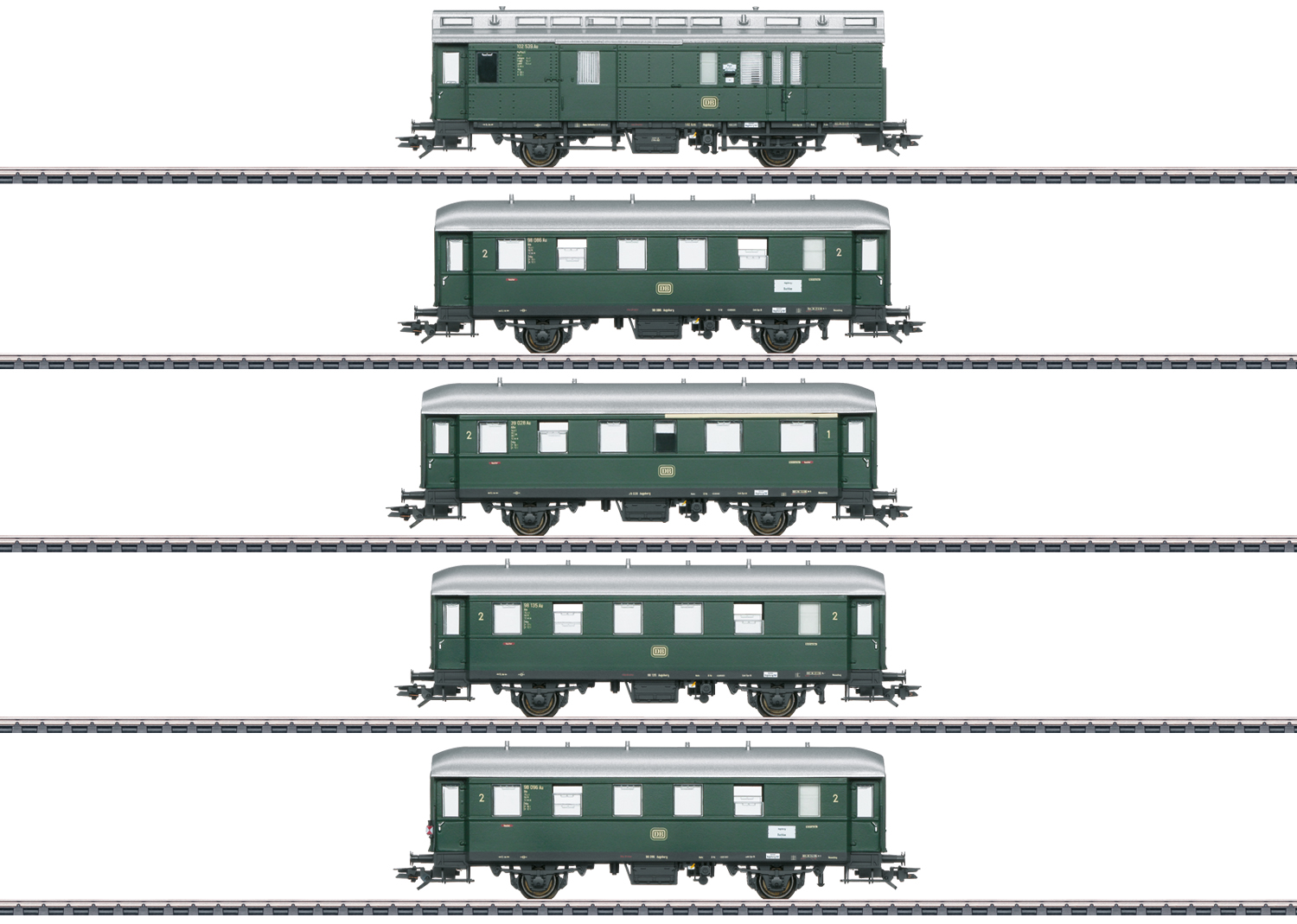 Reisezugwagen-Set DB Reisezugwagen-Set