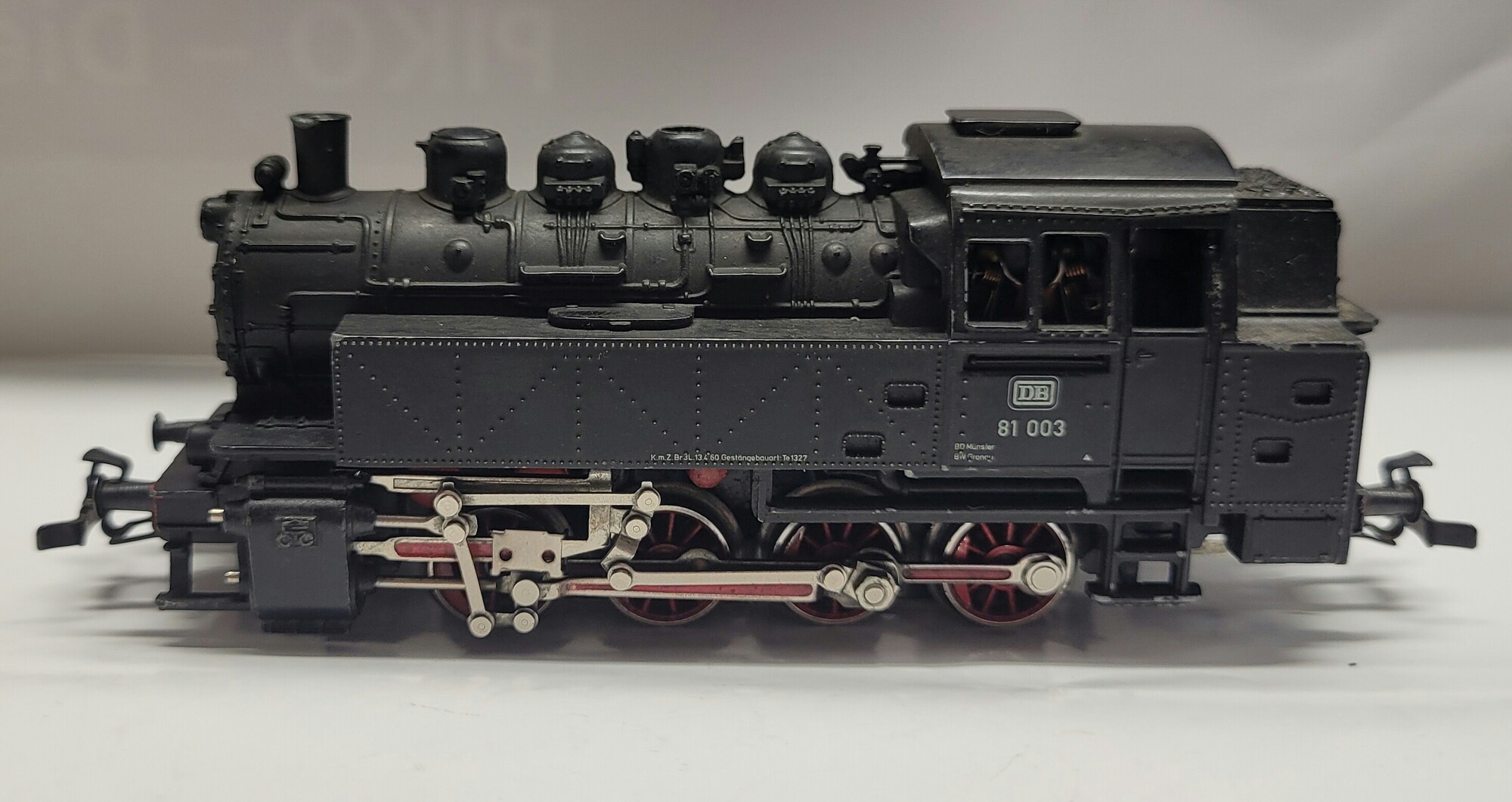 Märklin H0 Dampflokomotive BR 81, ohne OVP.