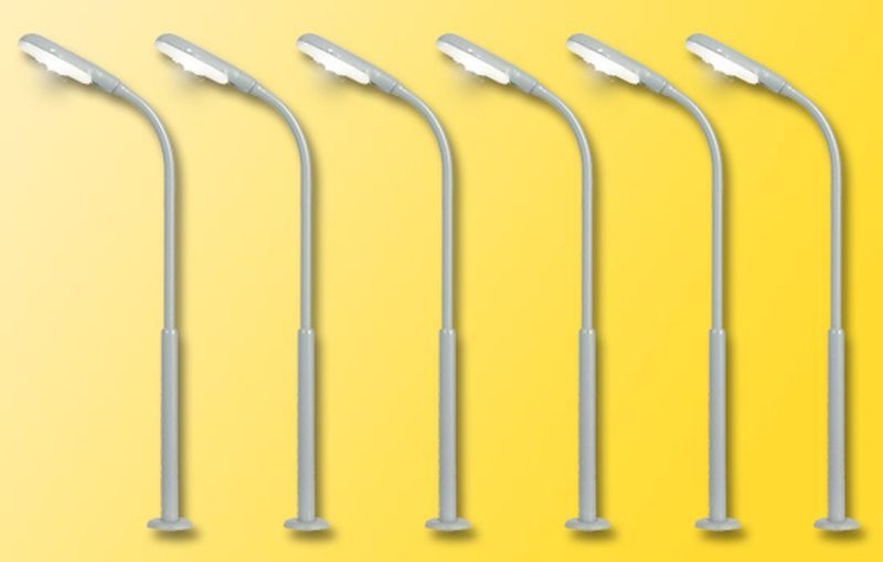 H0 Peitschenleuchte 5 + 1 