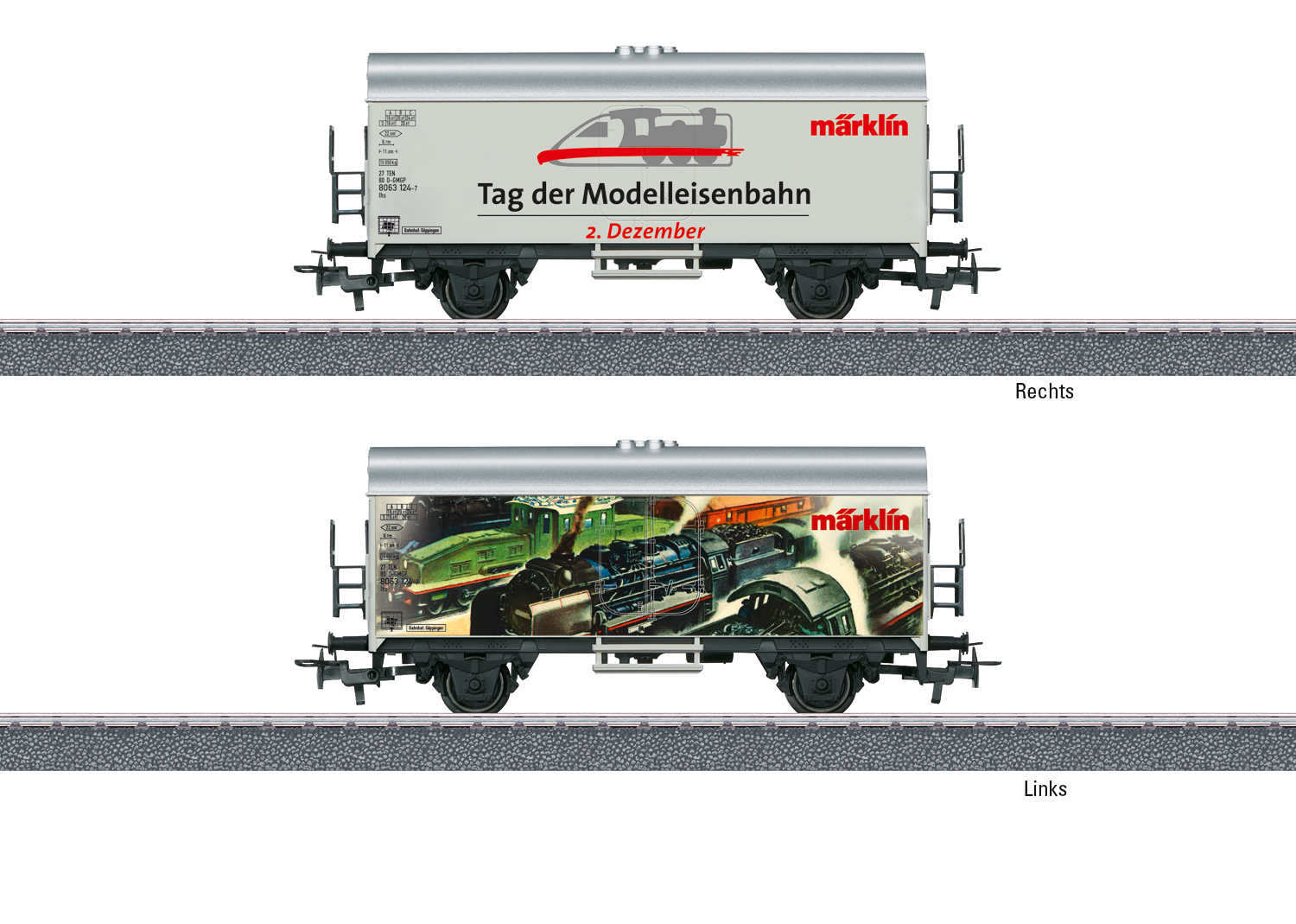 Tag d.Modellbahn Wagen 2024 Internationaler Tag der Modelleisenbahn am 2. Dezember 2024