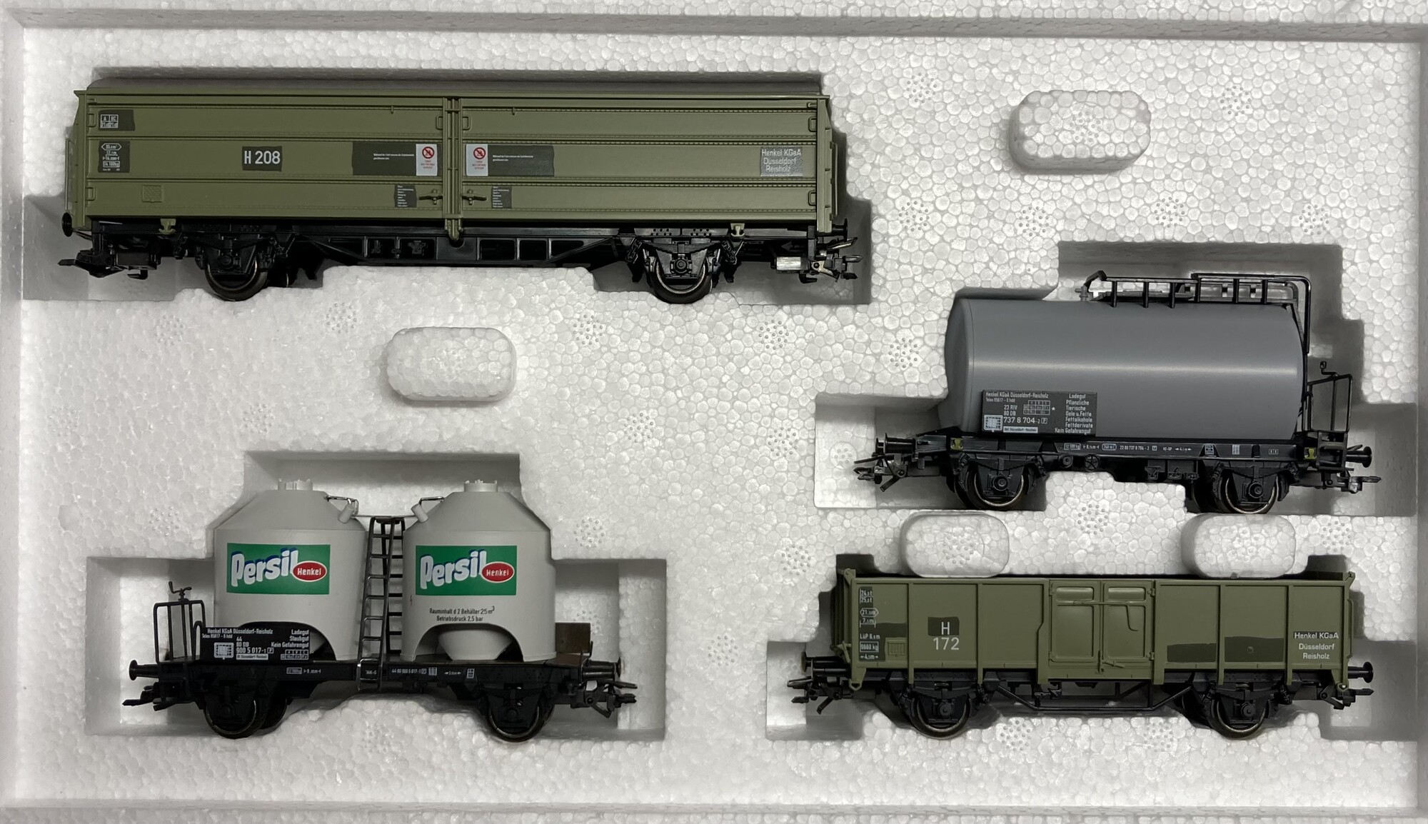 Märklin H0 Wagen-Set ; Henkel 3 teilig