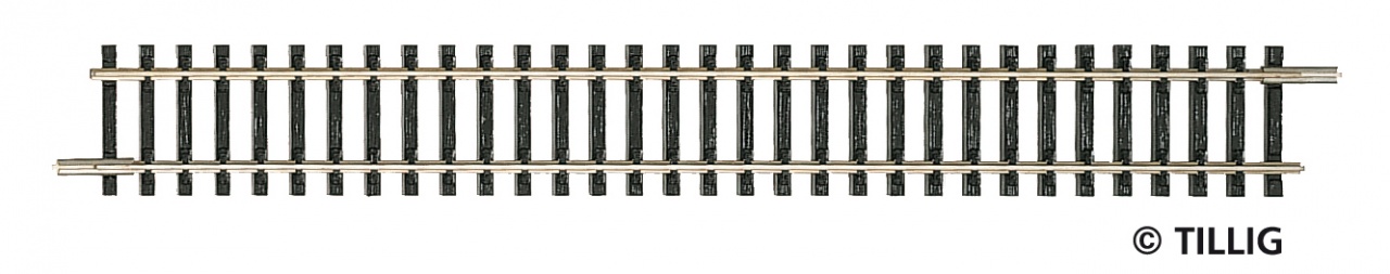 TT Gerades Gleis G1 166 mm 