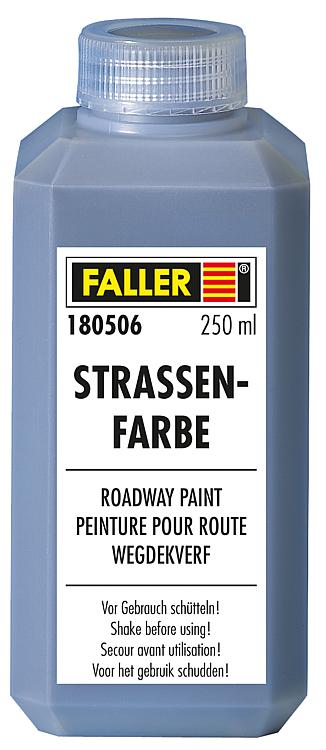 Straßenfarbe, 250 ml zur real istischen Gestaltung von Fahrstraßen