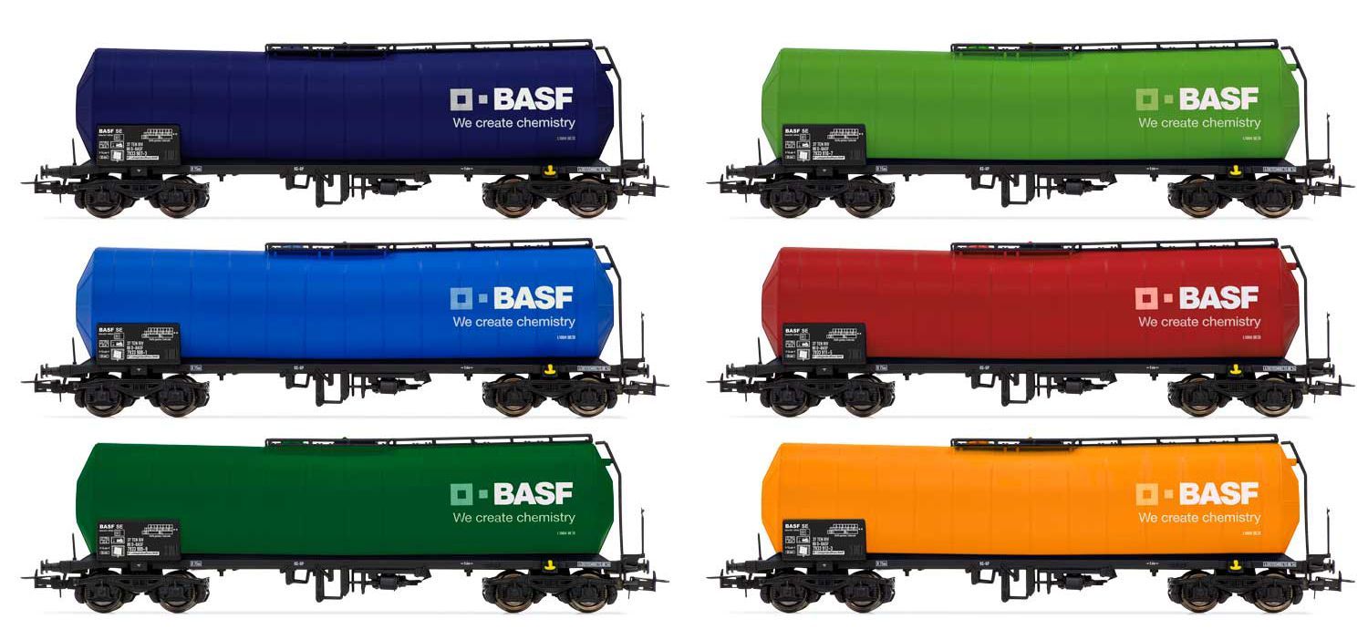 D-BASF, 4-achsiger Kesselwage n ; Einzelwagen
