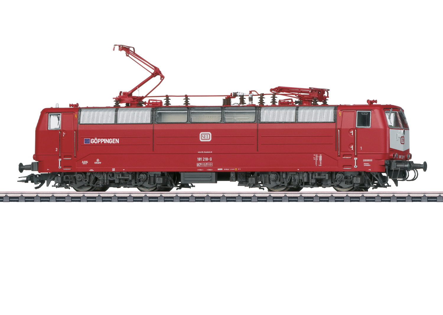 E-Lok 181 218-9 SEL Göppingen Elektrolokomotive Baureihe 181.2