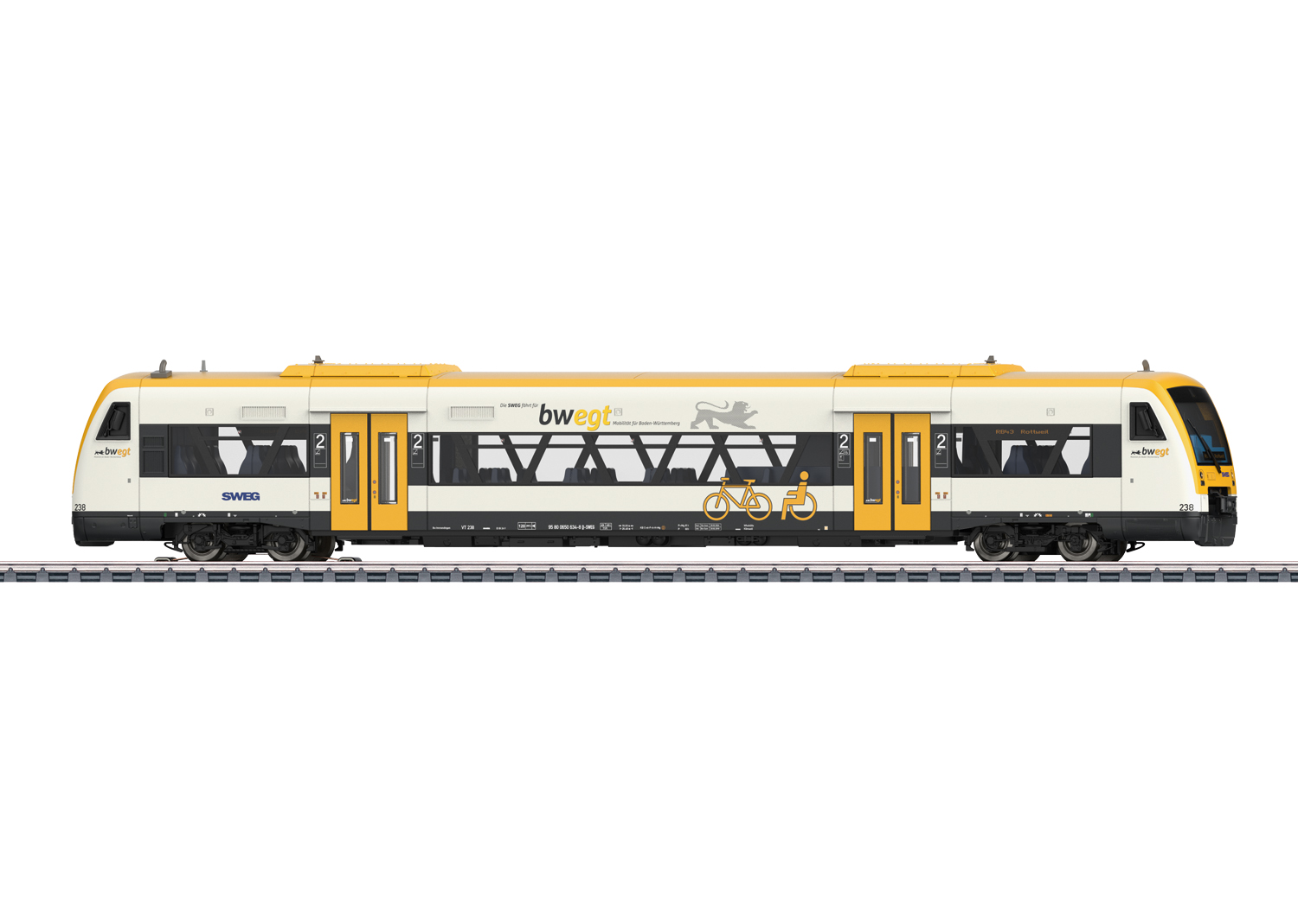 Dieseltriebwagen RS SWEG Dieseltriebwagen Regio Shuttle RS1, Baureihe 650