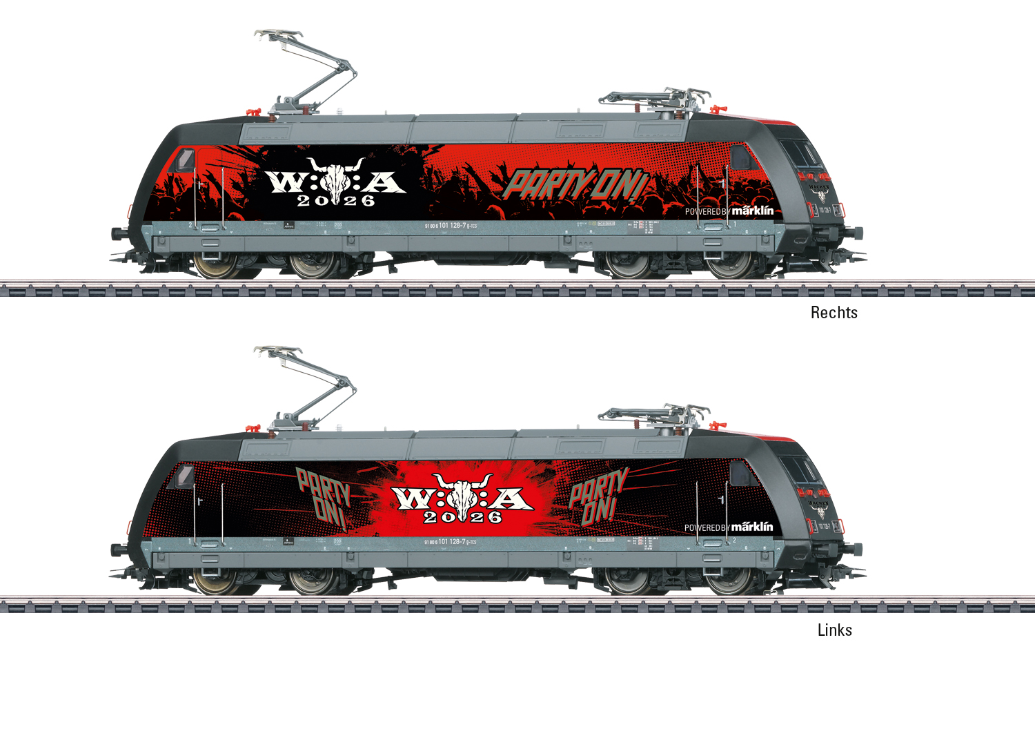 E-Lokomotive BR 101 Wacken 