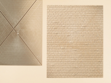 2 Steinmauerplatten 
