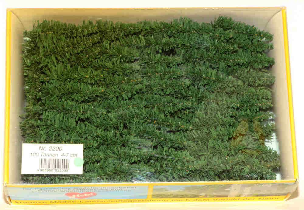100 Tannen 5-7 cm 