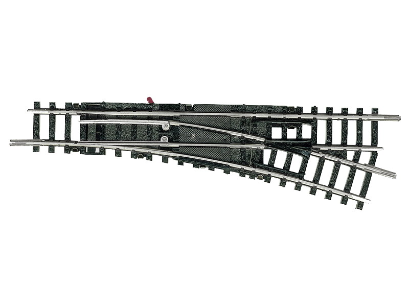 N Handweiche rechts 15° 