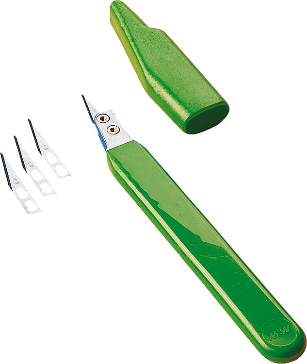 Bastelmesser komplett mit 3 E rsatzklingen