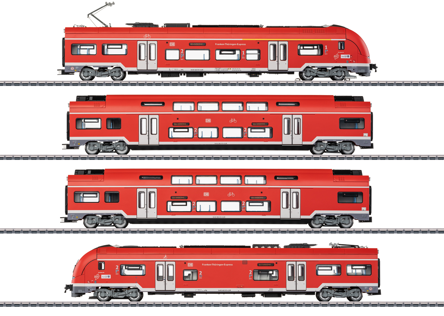 DB AG Elektrotriebzug Desiro Baureihe 1462/1862