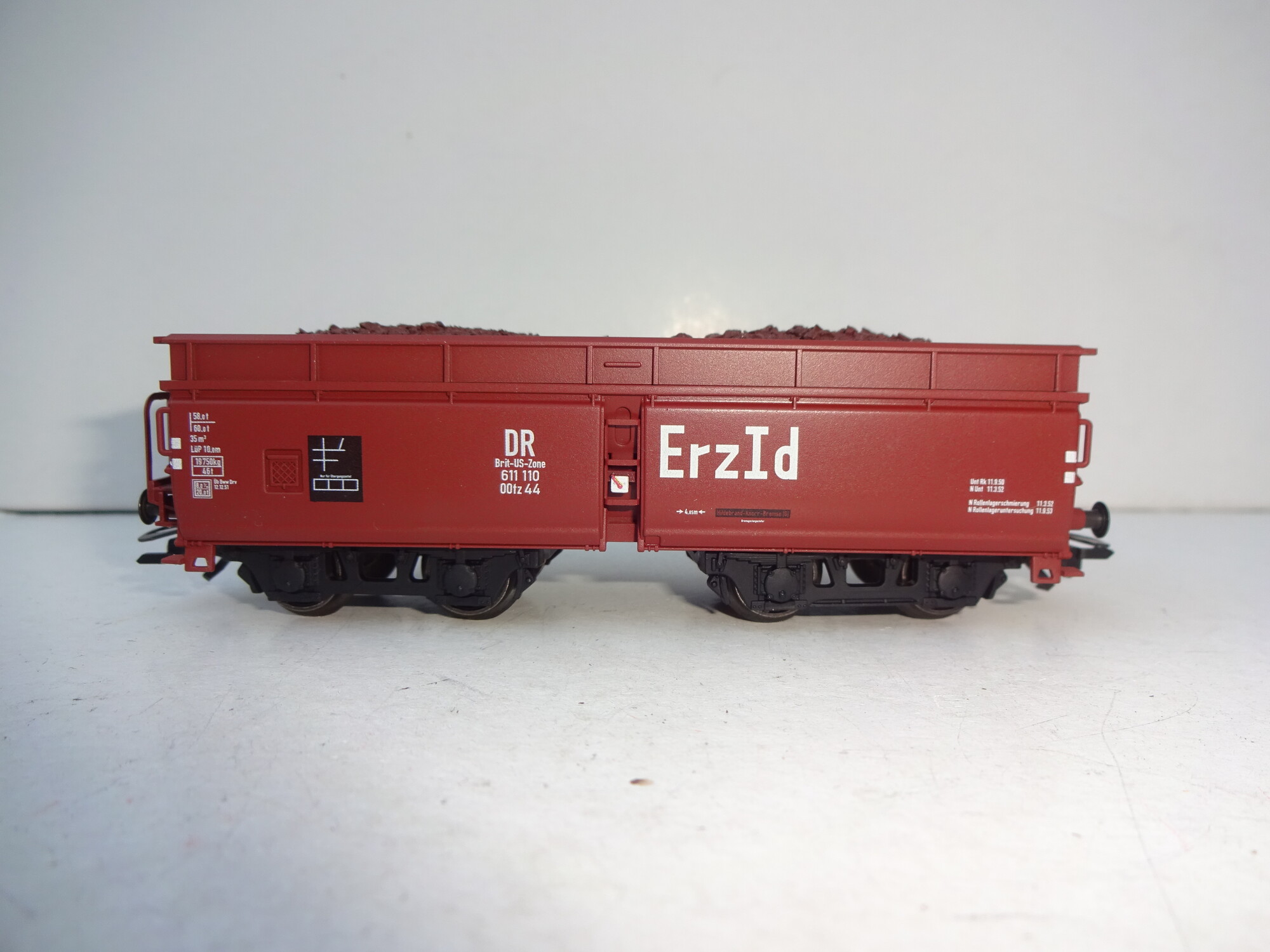 Märklin H0 DR Selbstentladewa gen Erz IId aus Display