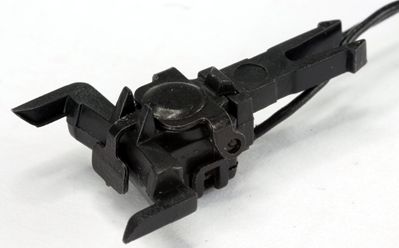 Automatische, elektromagnetis che Digitalkupplung, verstellbar, mit zwei Einzelkabeln AWG36 schwarz 55mm