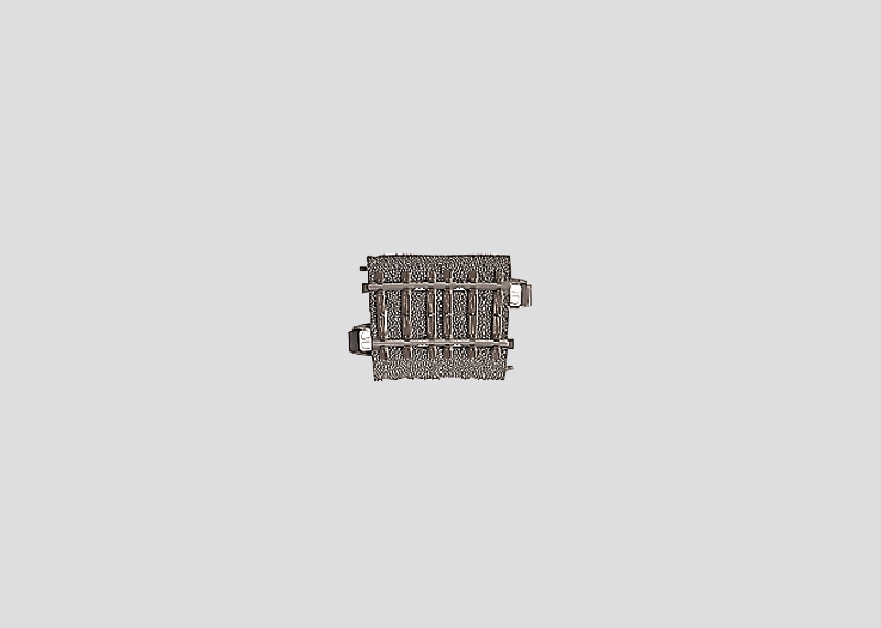 H0 Gebogenes C-Gleis R2=437,5 mm, 5,7°