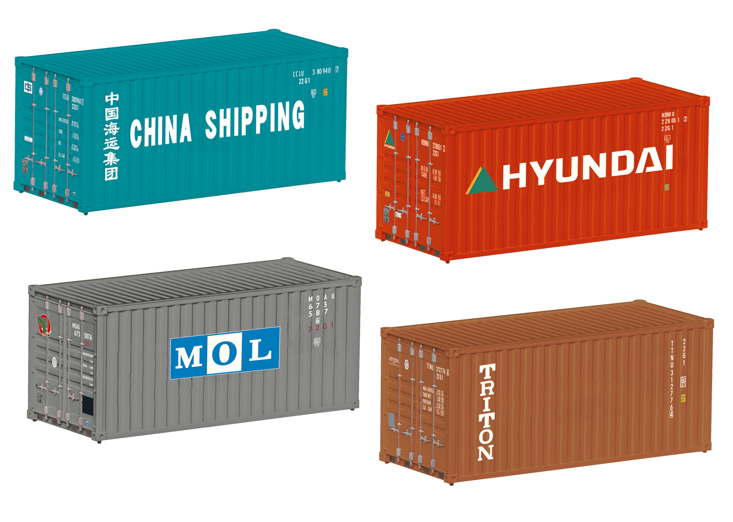 Container-Set 20ft. Container-Set 20ft.