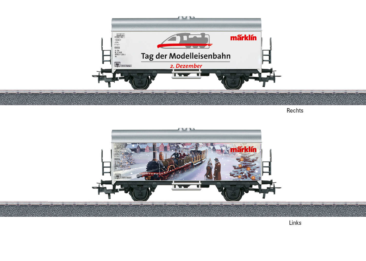 Tag d.Modellbahn Wagen 2026 Internationaler Tag der Modelleisenbahn am 2. Dezember 2026